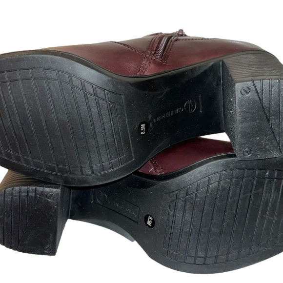 New! Giani Bernini Womens Korma Leather Almond Toe Ankle Chelsea - Picture 13 of 15